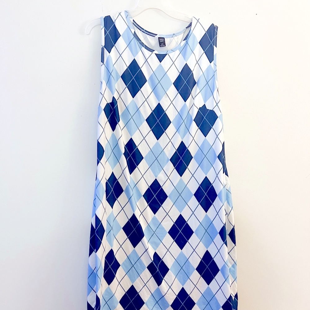 argyle dress